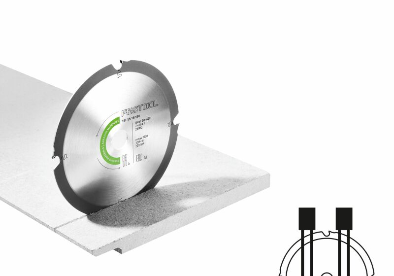 Festool 201910 Diamant Cirkelzaagblad - 160 X 20 X 4T - Gips