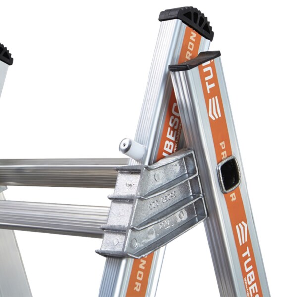 Little Jumbo 1201252010 Reformladder Type 1242/010 - 2x10 Niveaus - Met Uitgebogen Bomen - Detailed view of the product