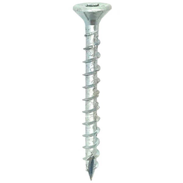 Woodies 61540373 Ultimate Spaanplaatschroef - TX20 - 4.0 X 40mm - Verzonken Kop - Voldraad - Verzinkt (200st)