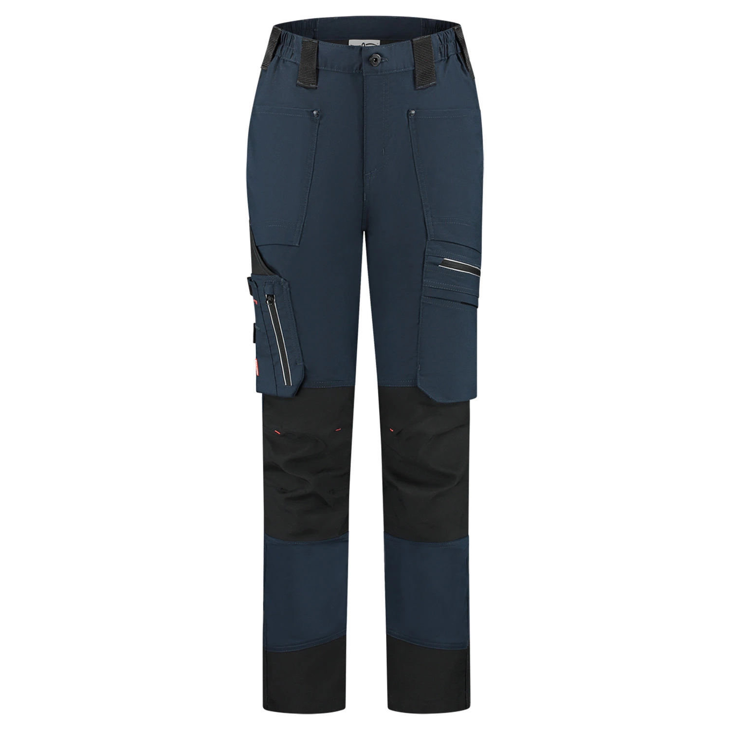 Workman 90251 STRETCH Worker Werkbroek P2S Dames - Navy / Zwart - Maat 42 (33/32)