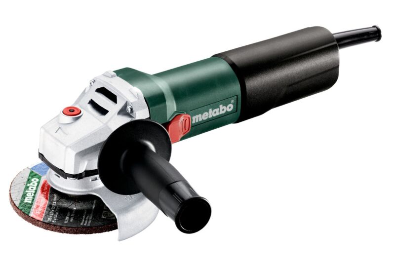Metabo WQ 1100-125 Haakse Slijper In Koffer Incl. 2 Diamantzaagbladen - 1100W - 125mm - Detailed view of the product