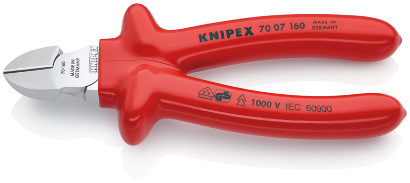 Knipex zijsnijtang 160 mm VDE - 7007160