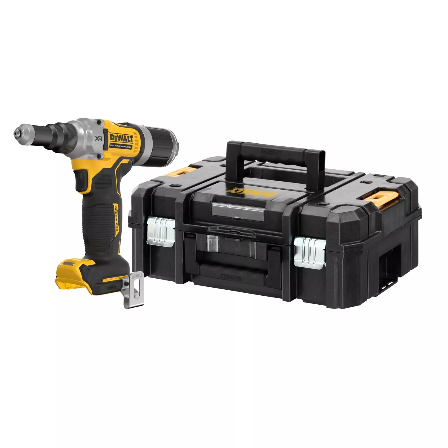 DeWALT DCF414NT 18V Li-ion Accu Blindklinknageltang Body In TSTAK - 6,3mm