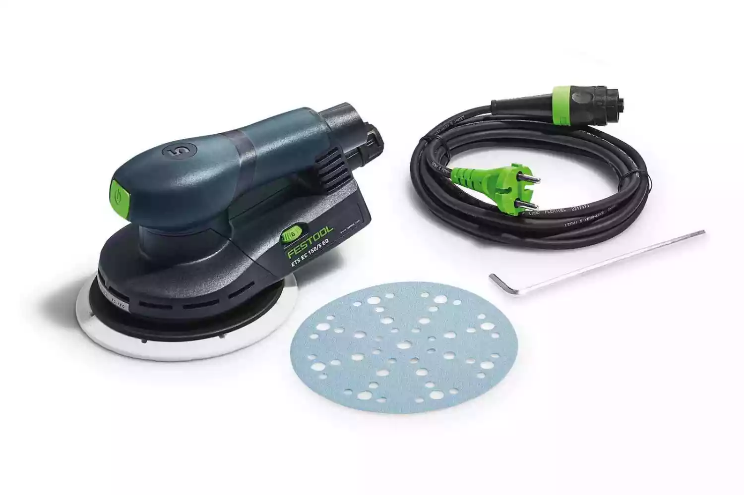 Festool ETS EC 150/5A EQ Excenterschuurmachine- 400W - 150mm - Koolborstelloos thumbnail 2