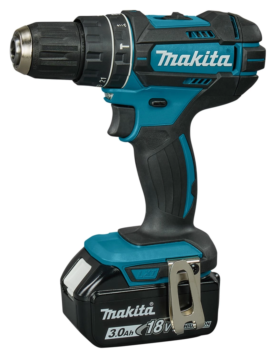 Makita DHP482RFJ 18V Li-Ion accu klopboor-/schroefmachine set (2x 3.0Ah accu) in Mbox
