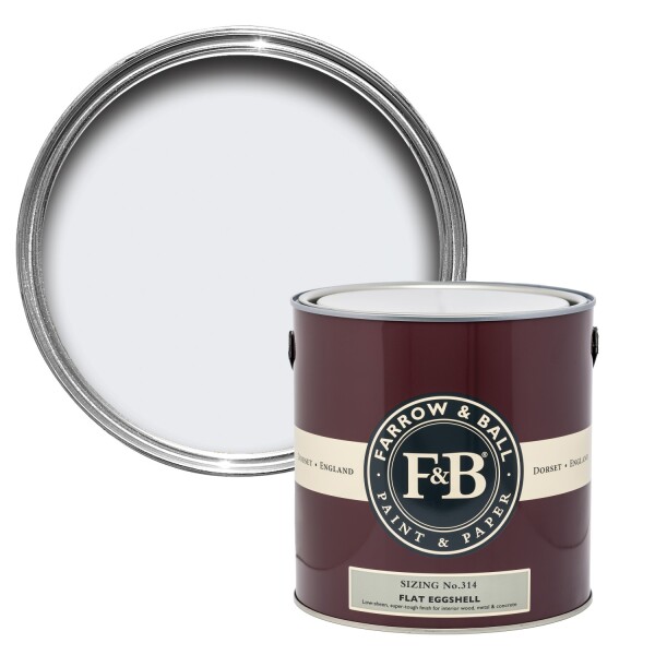 Farrow&Ball Flat Eggshell Sizing No.314 - 5L afbeelding