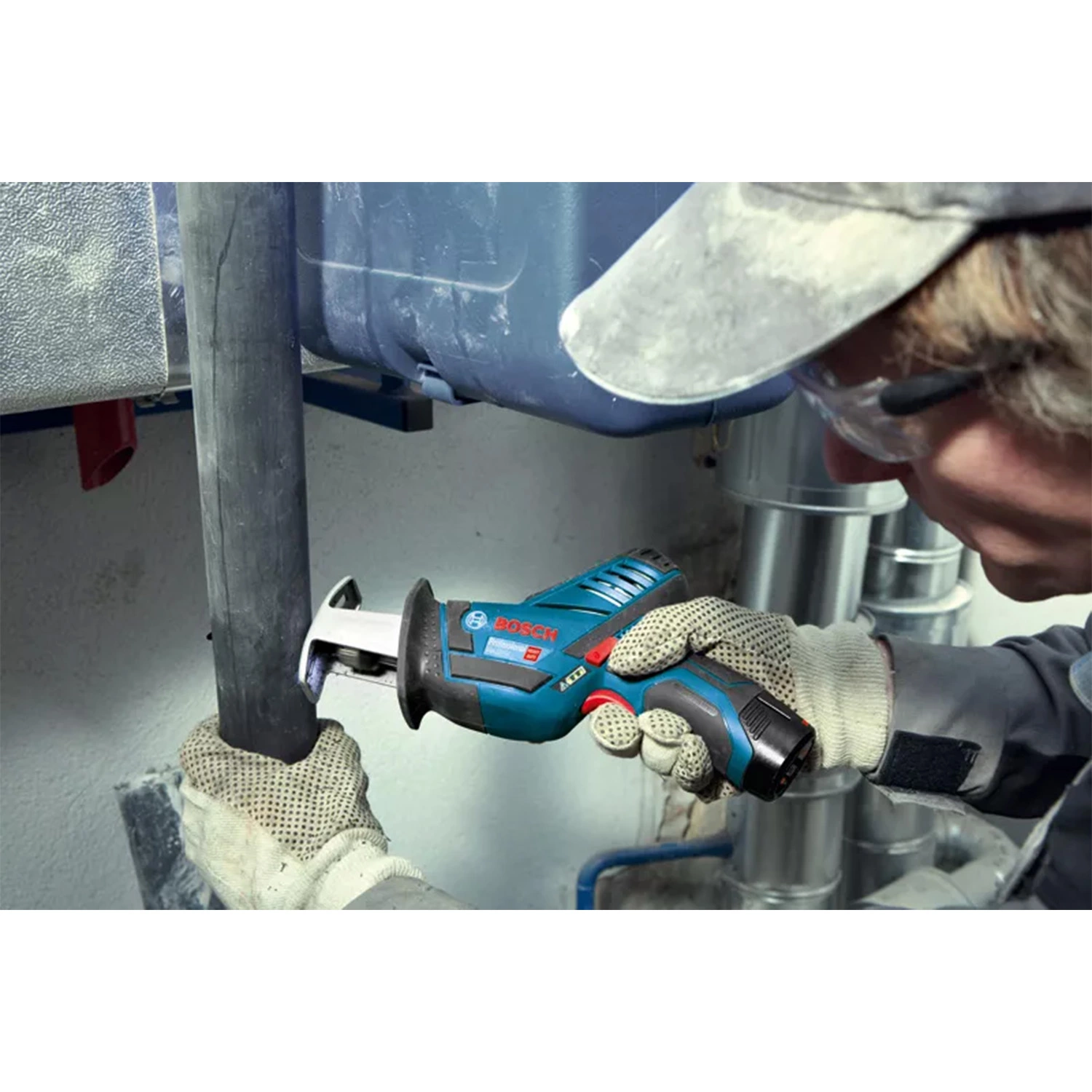 Bosch GSA 12V-14 12V Li-Ion Accu Reciprozaag Body - Snelwissel thumbnail 4