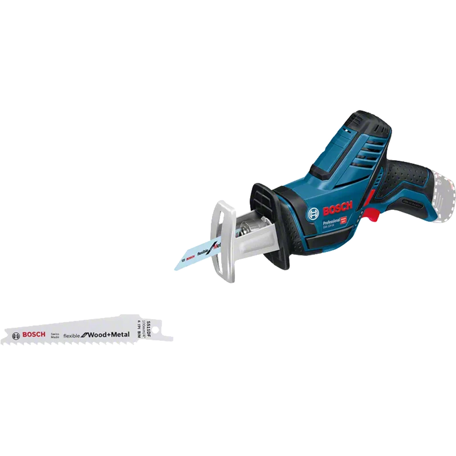 Bosch GSA 12V-14 12V Li-Ion Accu Reciprozaag Body - Snelwissel