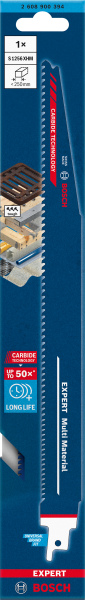 Bosch 2608900394 EXPERT Reciprozaagblad S1256XHM Multi Material - Detailed view of the product