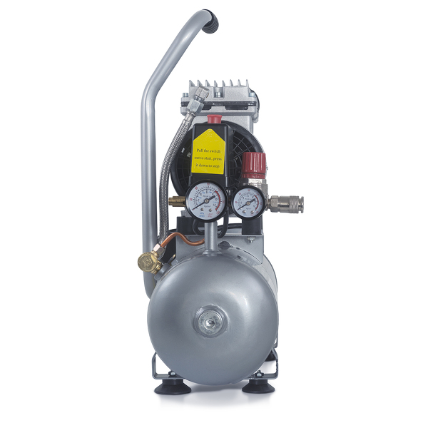 Hyundai 55758 Stille Compressor - Olievrij - 230V - 8L - Detailed view of the product