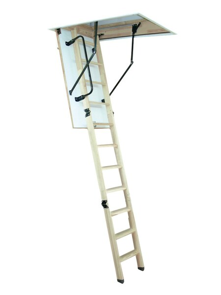 Altrex Woodytrex Superieur 3-delige Zoldertrap - Hout - 110 X 60cm