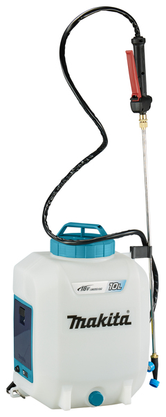 Makita DUS108Z LXT 18V Li-Ion Accu Ruggedragen Drukspuit Body - 10L - Detailed view of the product