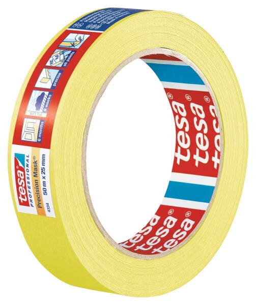 Tesa 4334 Professional Afplaktape - 38mm X 50m - Detailed view of the product