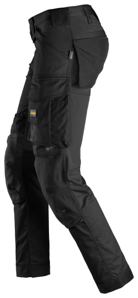 Snickers 6341 Werkbroek AllroundWork Stretch - Zwart - Maat 056 - Detailed view of the product