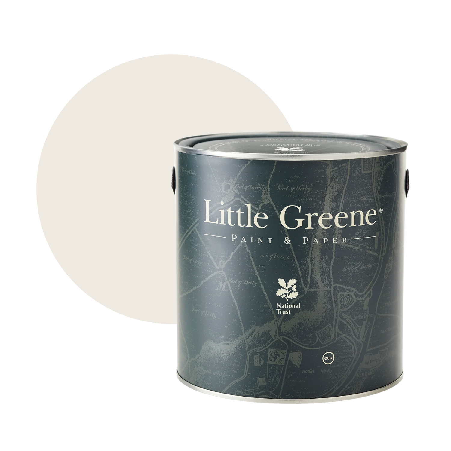 Little Greene Intelligent Satin - Wood Ash No. 229 - 1L