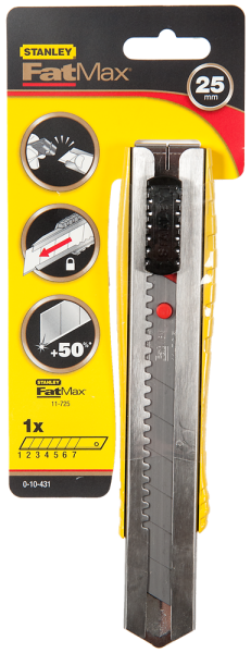Stanley 0-10-431 FatMax Metalen Afbreekmes - 25mm - Detailed view of the product