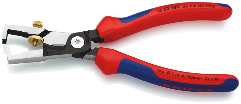 Knipex 13 62 180 StriX Striptang - 180mm - Detailed view of the product