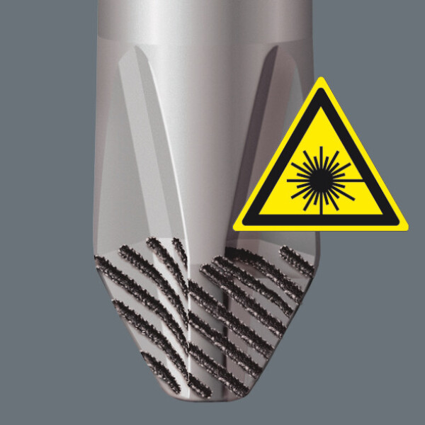 Wera 05007901001 1834 Kraftform Ball-Grip Sleufschroevendraaier Werkplaatskling - 1.0 X 6.0 X 100mm - Detailed view of the product