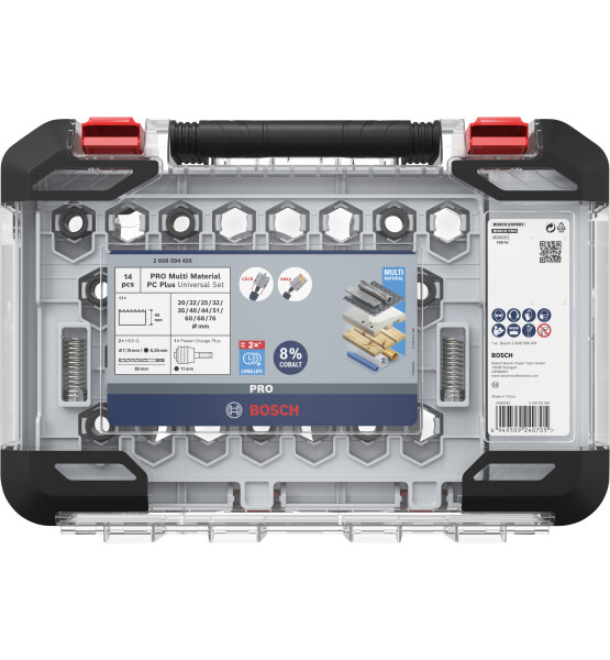 Bosch 2608594426 PRO Multi Material 14-delige Gatzaagset Met Power Change Plus - Default image for the product