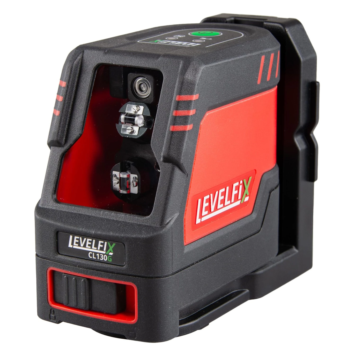 Levelfix CL130G Kruislijnlaser In Koffer - 2 Lijnen - Groen - 30m - IP54 thumbnail 2