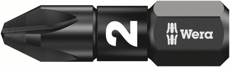 Wera 5057621001 1/4"Pozidrive Impaktor Bit - PZ2 X 25mm (10st) - Detailed view of the product