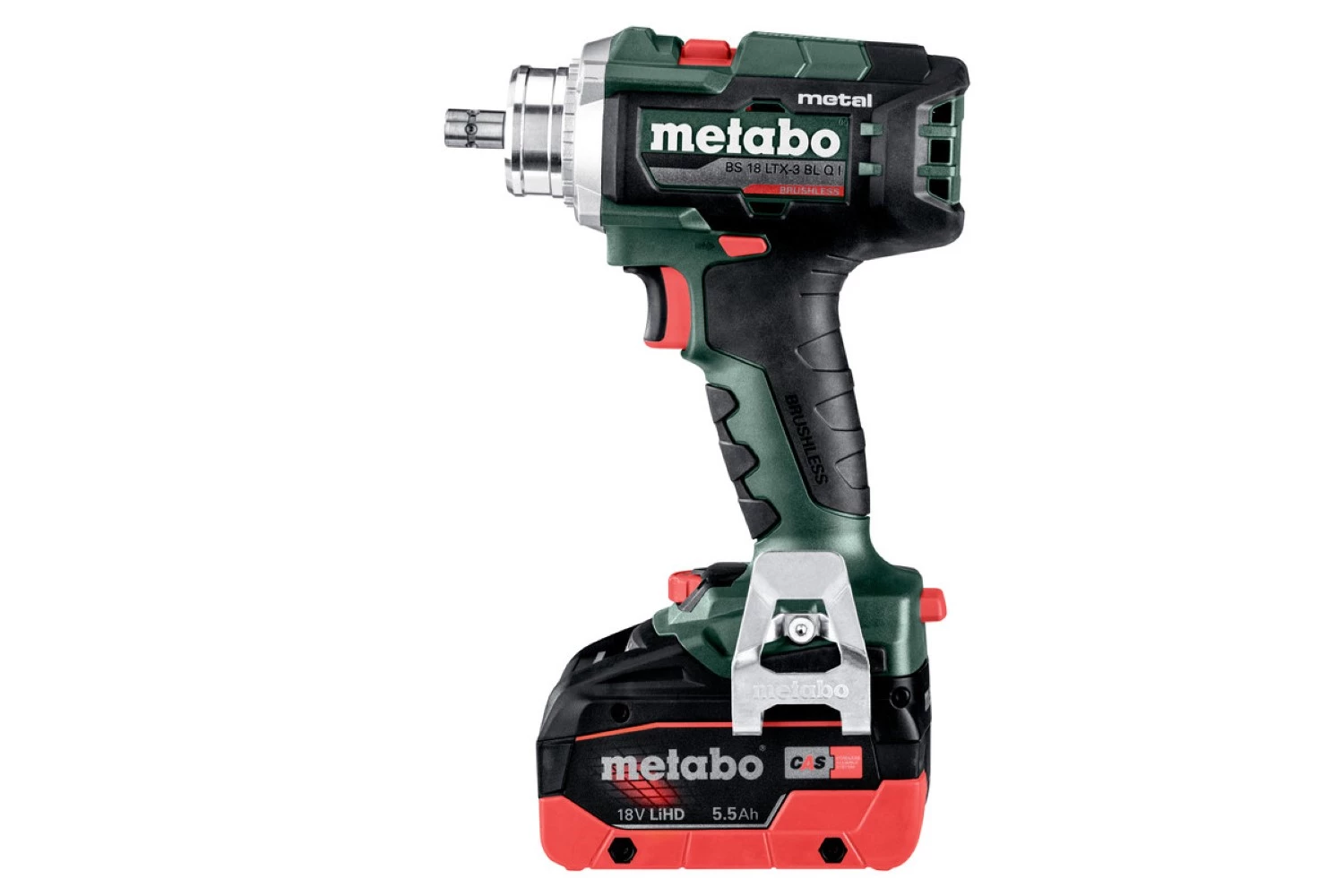 Metabo BS 18 LTX-3 BL Q I Metal 18V LiHD Accu Boorschroefmachine Set (2x 5.5Ah) In MetaBOX - 130Nm - 68mm thumbnail 3