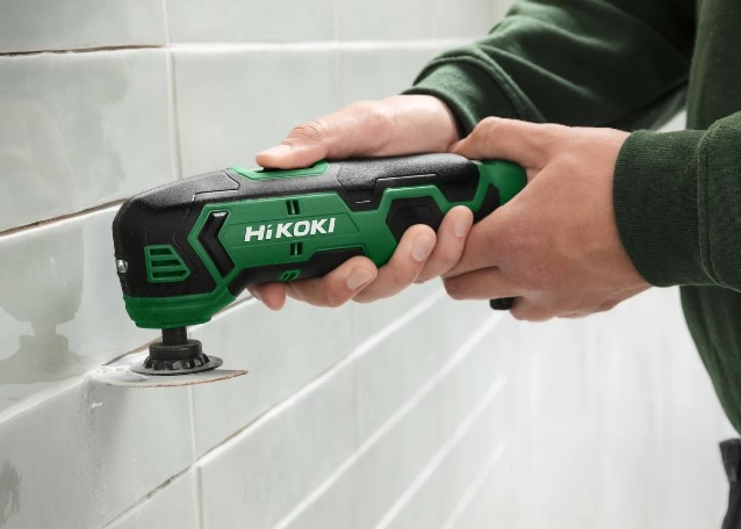 HiKOKI CV12DAW4Z 12V Li-ion Accu Multitool Body - Koolborstelloos thumbnail 3