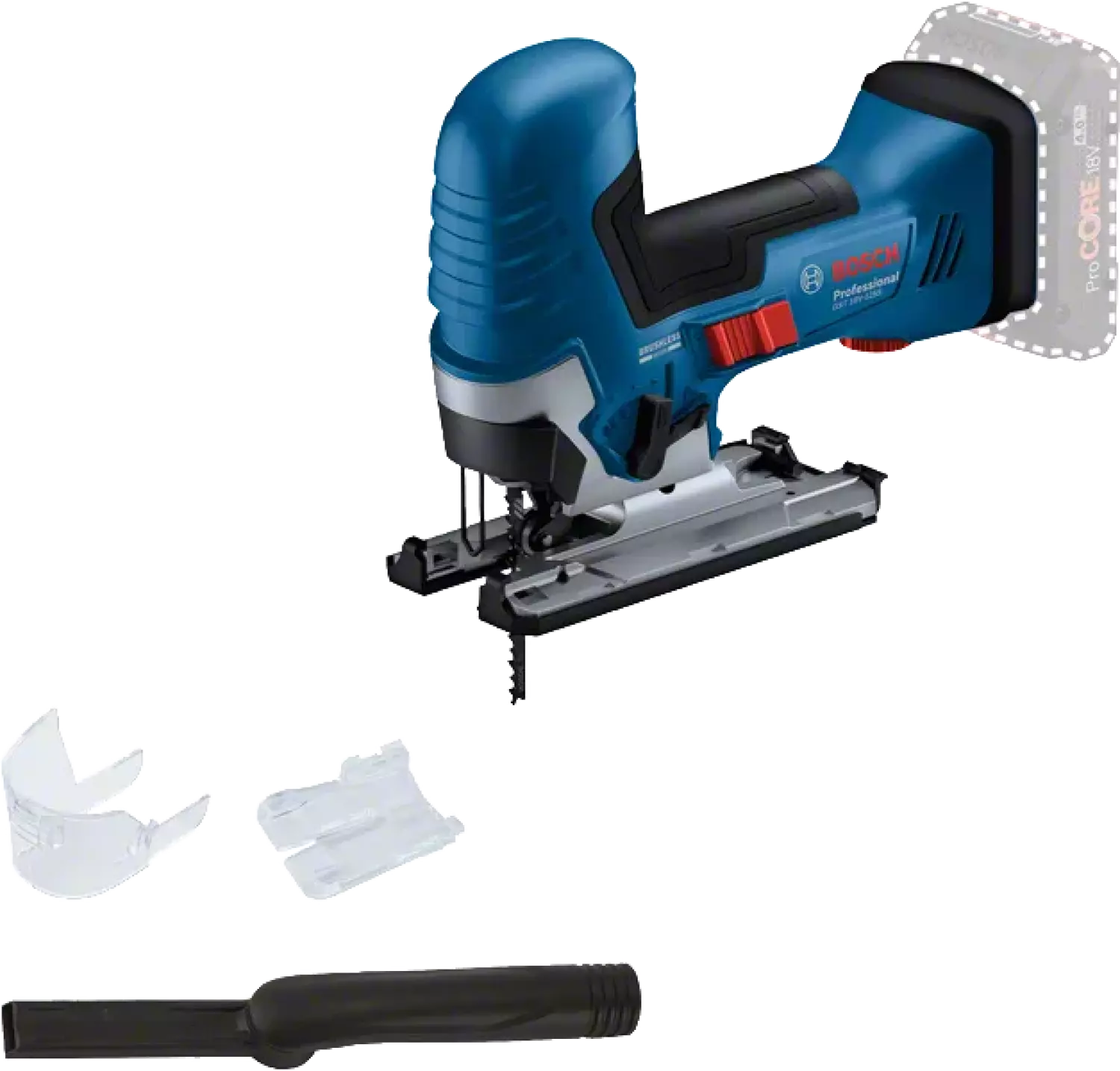 Bosch GST 18V-125 S 18V Li-Ion Accu Decoupeerzaag Body - Koolborstelloos