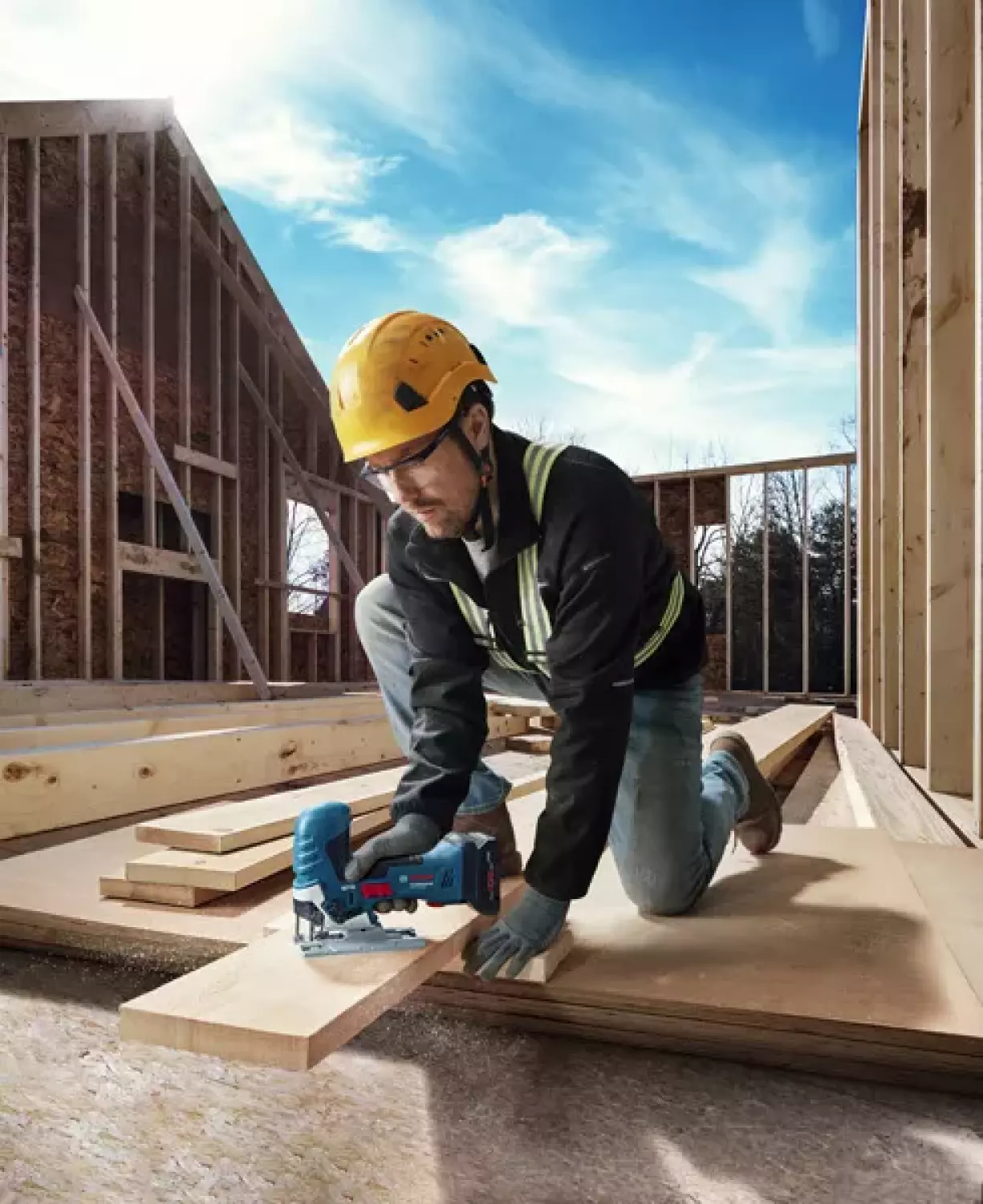 Bosch GST 18V-125 S 18V Li-Ion Accu Decoupeerzaag Body - Koolborstelloos thumbnail 3