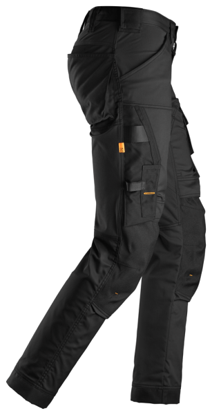 Snickers 6341 Werkbroek AllroundWork Stretch - Zwart - Maat 052 - Detailed view of the product