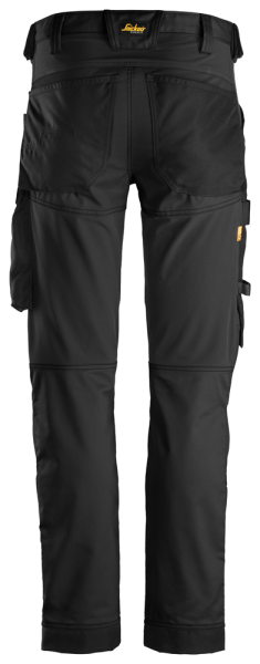 Snickers 6341 Werkbroek AllroundWork Stretch - Zwart - Maat 052 - Detailed view of the product