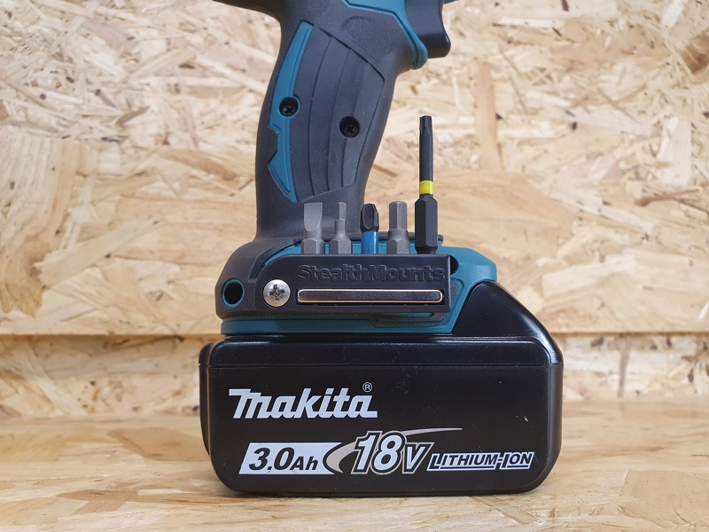 StealthMounts BH-MK-BLK-2 Magnetische Bithouder Voor Machines Makita LXT - Zwart - 2-pack - Detailed view of the product