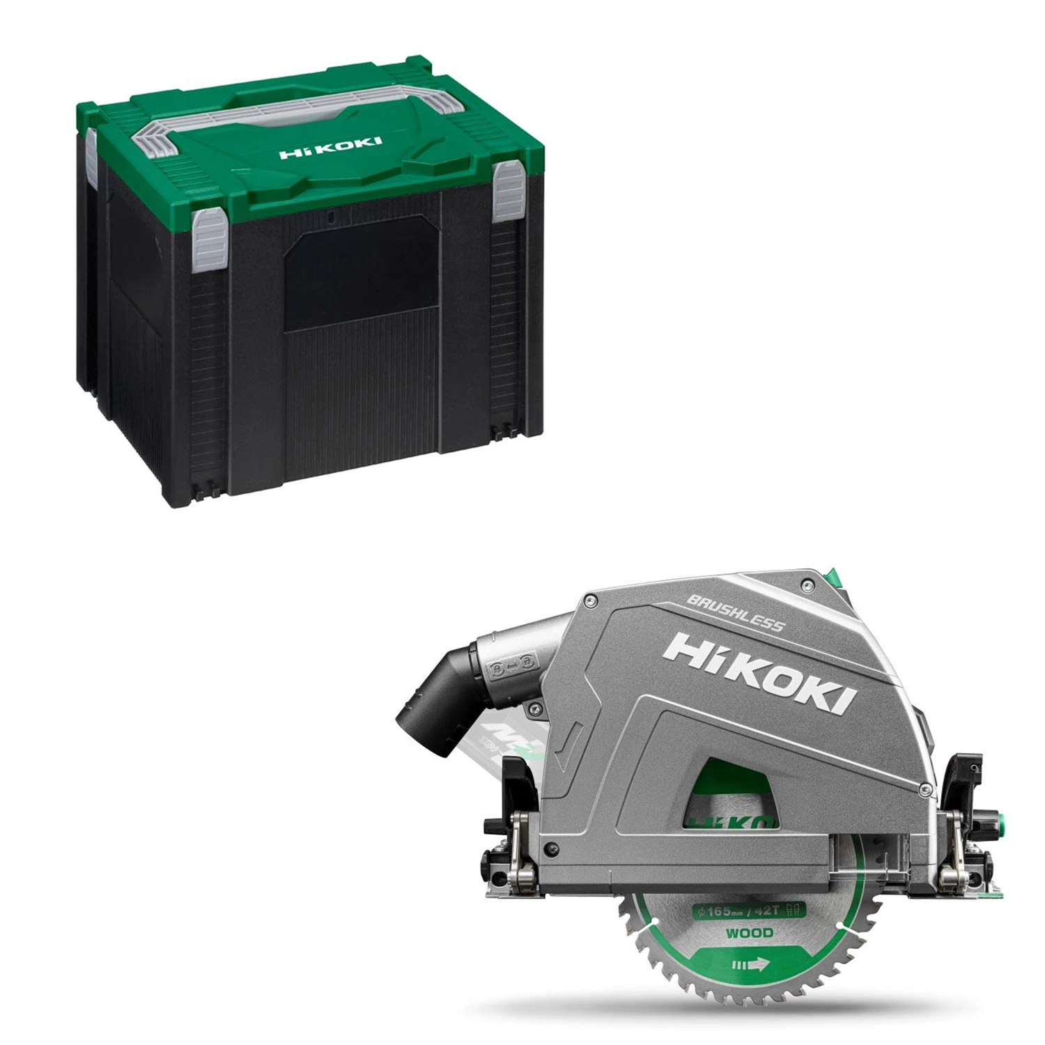 HiKOKI C3606DPAW2Z 36V Li-ion Accu Invalzaag Body In HSC - 165mm