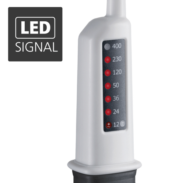 Laserliner ActiveTester Spanningstester - 2-polig - 12-400 V AC/DC - IP64 - Detailed view of the product