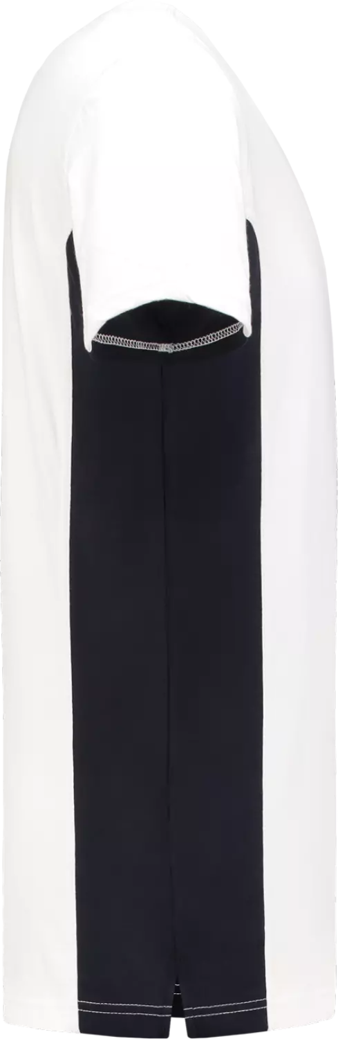 Workman 0401 T-Shirt Bi-Colour - Wit / Navy - 2XL thumbnail 4