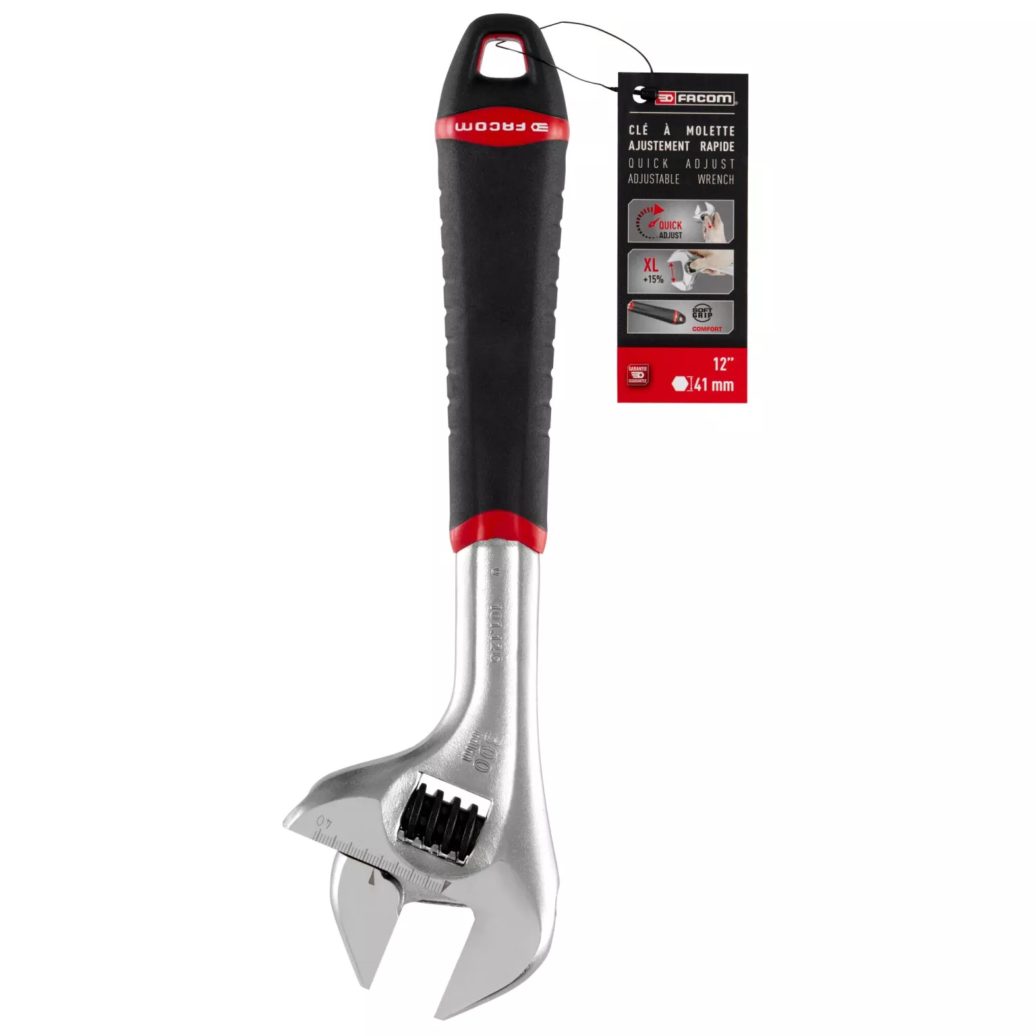 Facom 101.12GPB Verstelbare Moersleutel - 41mm - 301mm afbeelding