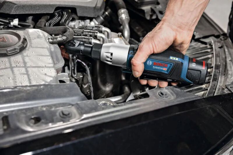 Bosch GRC 12V-60 1/2 SN 12V Accu Ratelsleutel Body - 1/2 - 60Nm - Detailed view of the product