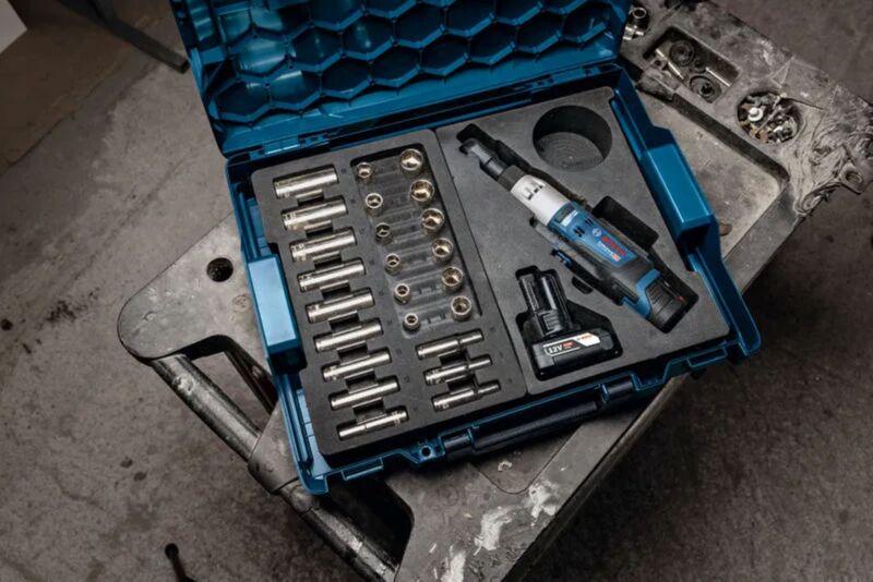 Bosch GRC 12V-60 1/2 SN 12V Accu Ratelsleutel Body - 1/2 - 60Nm - Detailed view of the product