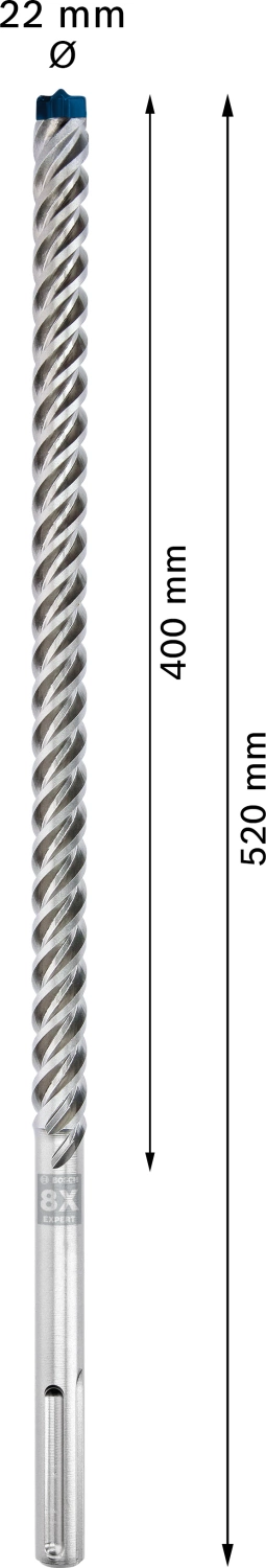 Bosch 2608900234 EXPERT Hamerboor SDS Max-8X - 22x400x520mm thumbnail 4