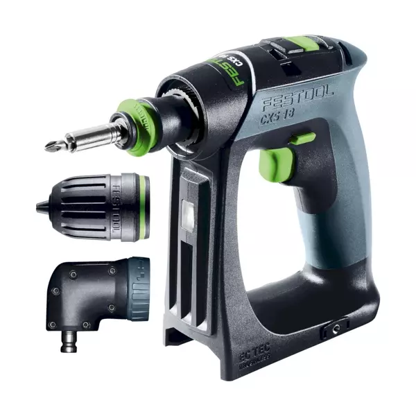 Festool CXS 18-Basic-Set 18V Li-Ion Accu Schroefboormachine Body Incl. Bitset In Systainer - 40Nm - Detailed view of the product