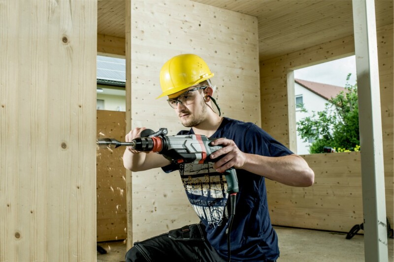 Metabo UHEV 2860-2 Quick Set SDS-plus Combihamer Incl. 5 Delig Boor- En Beitelset In Koffer - 1100W - 3.4J - Detailed view of the product