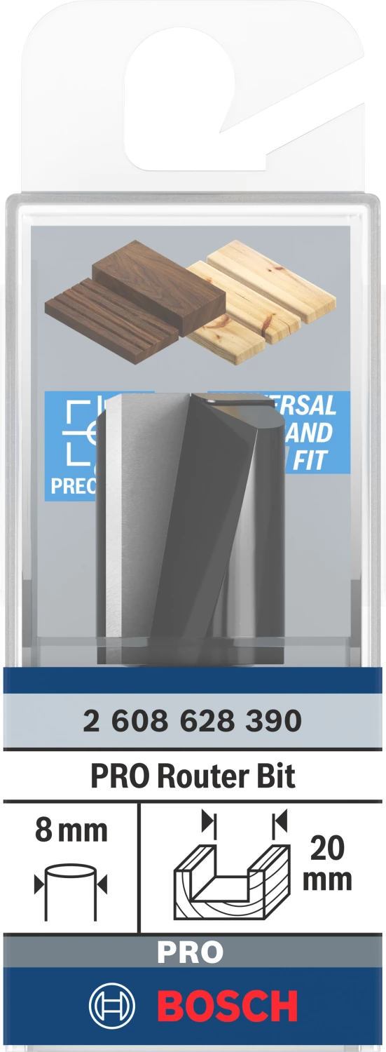 Bosch 2608628390 Vingerfrees - 2 Snijvlakken - Hardmetaal - 20x25mm thumbnail 2