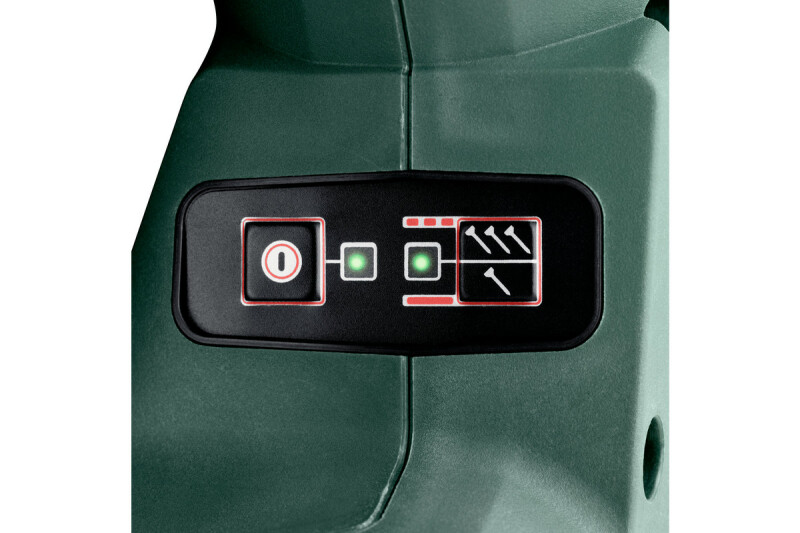 Metabo NFR 18 LTX 90 BL 18V Accu Tacker Body In MetaBOX - 50-90mm - Detailed view of the product