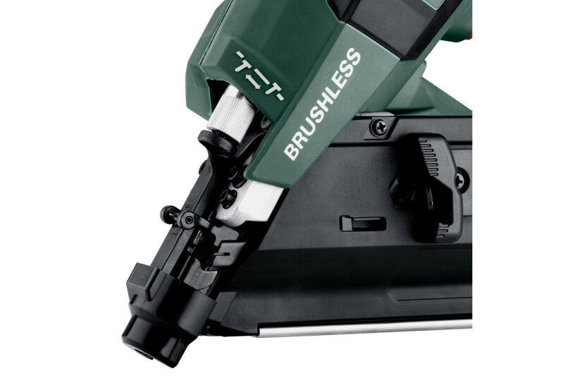 Metabo NFR 18 LTX 90 BL 18V Accu Tacker Body In MetaBOX - 50-90mm - Detailed view of the product