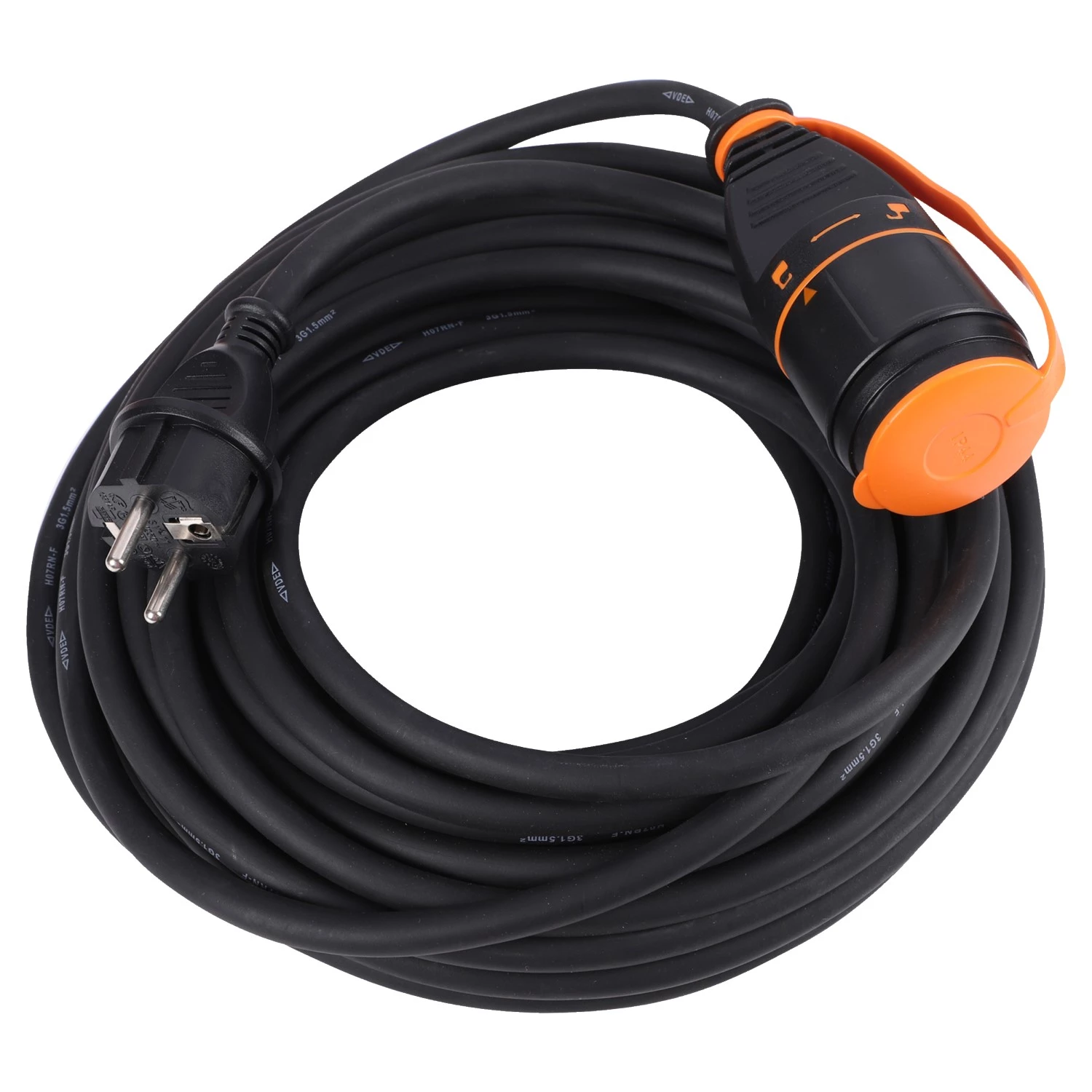 Q-link 53.501.21 Verlengsnoer RA3X1.5 H07RNF - IP44 - 25m