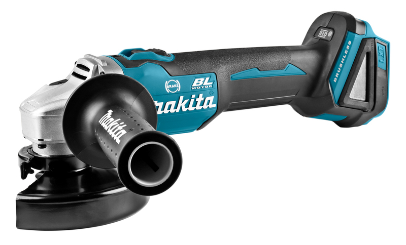 Makita DGA506ZJ 18V Li-Ion Accu Haakse Slijper Body In Mbox - 125mm - Koolborstelloos - Softstart - Detailed view of the product