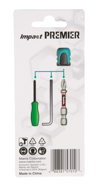 Makita E-03442 Magboost Schroefbits - 1/4"Zeskant - Detailed view of the product