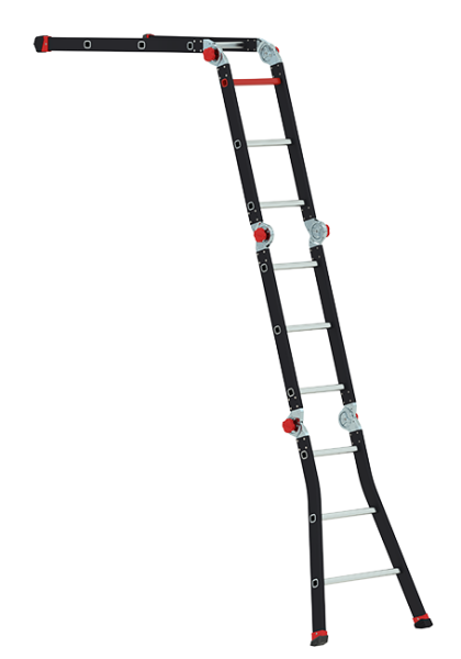Altrex Varitrex PRO+ Vouwladder Incl. Platform - Aluminium - 4x3 Sporten - Detailed view of the product