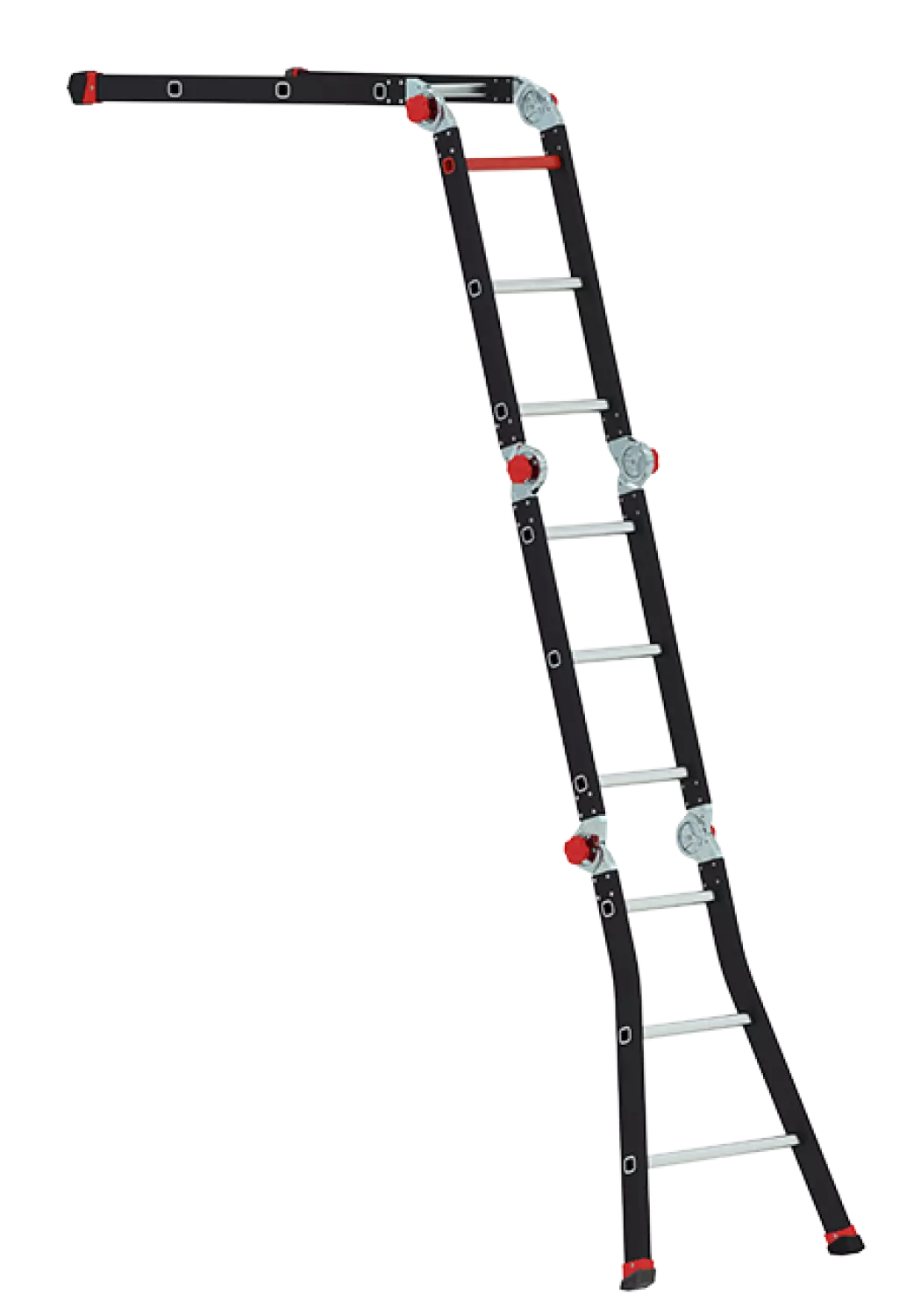 Altrex Varitrex PRO+ Vouwladder Incl. Platform - Aluminium - 4x3 Sporten thumbnail 2