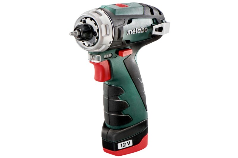 Metabo Powermaxx BS Basic 12V Li-Ion Accu Boor-/schroefmachine Set (2x 2.0Ah Accu) In Koffer - Detailed view of the product